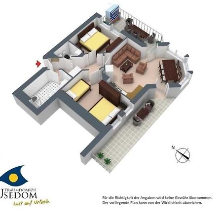 Duenen-Residenz B 05 Apartamento Heringsdorf  Exterior foto